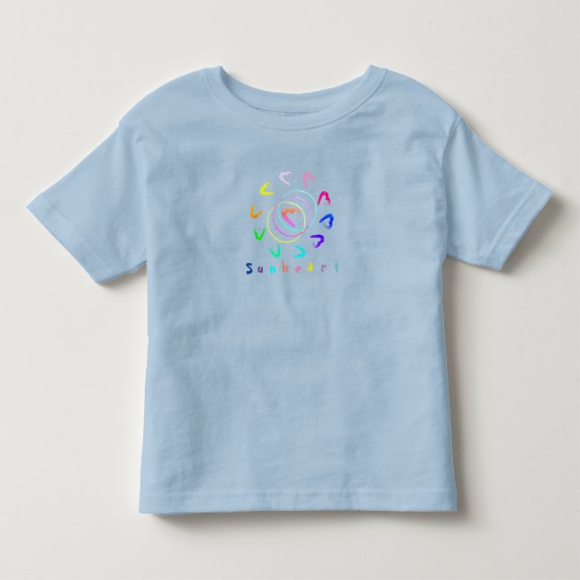 Pour Les Tous Petits T-shirt Sunheart Toddler (Devant)