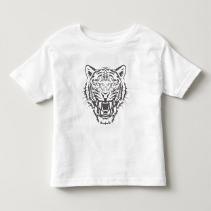 Pour Les Tous Petits T-shirt Tigre Roulant