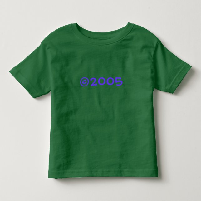Pour Les Tous Petits T-shirt Toddler 2 côtés 2005 (Devant)