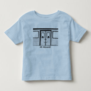 Pour Les Tous Petits T-shirt "Travis la porte du train"
