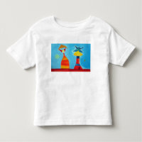 T-shirt Whimsical Love Art Toddler Fine Jersey