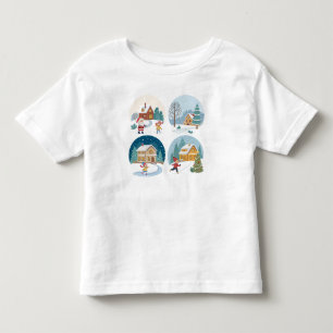 Pour Les Tous Petits T-shirt Winter Wonderland.