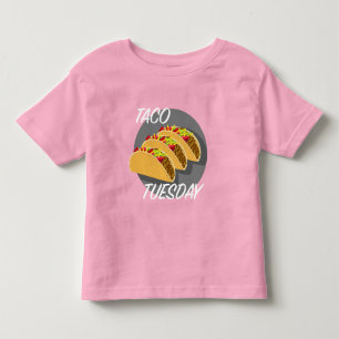 Pour Les Tous Petits Taco Tuesday Design - Toddler Fine Jersey T-Shirt