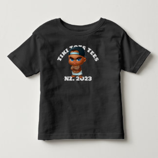 Pour Les Tous Petits Tiki Tots T-Shirt noir.