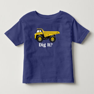 Pour Les Tous Petits Vous L'Avez Creusé ? - T-shirt  jersey fin Toddle