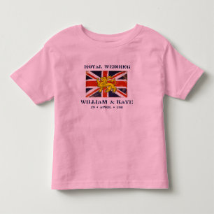 Pour Les Tous Petits William et Kate Mariage royal Toddler T-Shirt