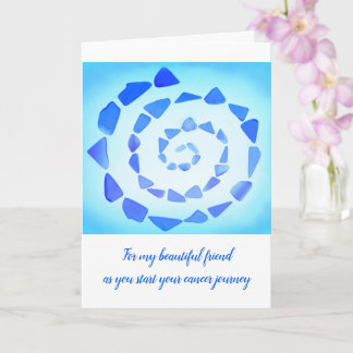 Pour ma carte de voeux de soutien au cancer ami