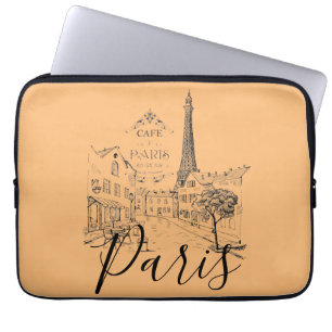 Pour Ordinateur Portable Housse d'ordinateur Cafe Paris
