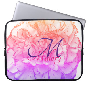 Pour Ordinateur Portable Housse d'ordinateur personnalisée avec monogramme