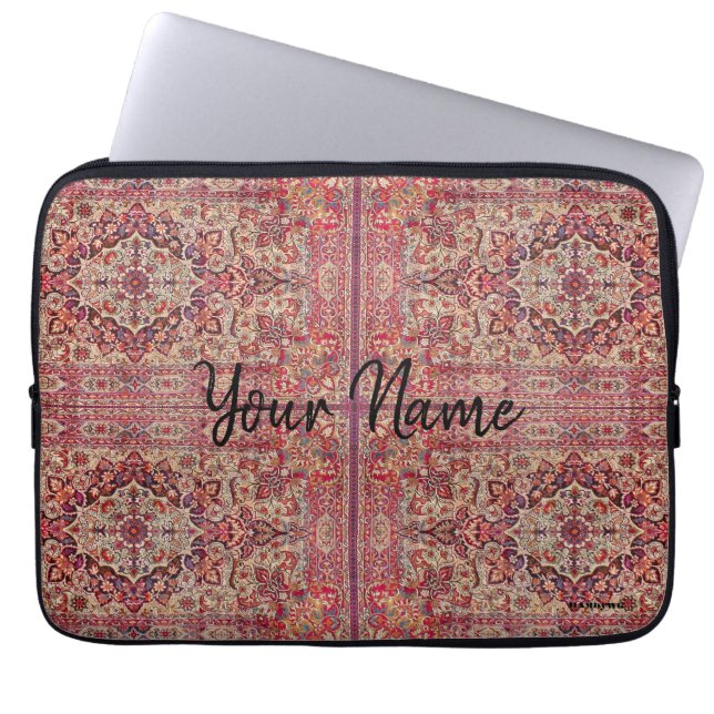 Pour Ordinateur Portable Housse d'ordinateur rose persan HAMbyWG (Devant)