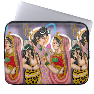Pour Ordinateur Portable Housse d'ordinateur Shiva Parvati