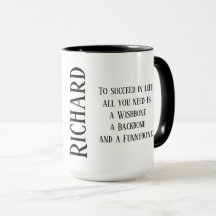 Pour réussir dans la tasse de la vie avec votre