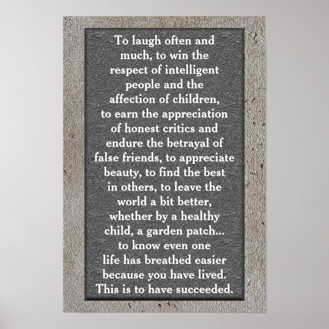 Pour rire souvent - affiche d'art (Devant)