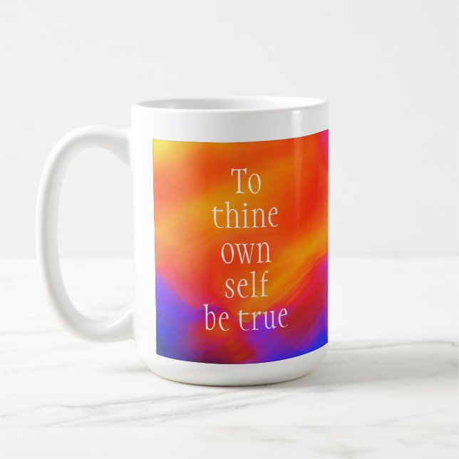 Pour toi-même être une vraie tasse par Jo Images (Gauche)