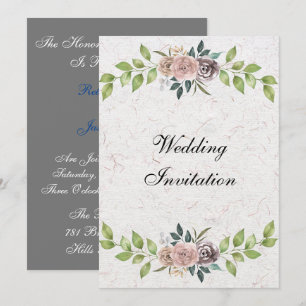 Pour toujours - Deux Coeurs - Une Faire-part de ma