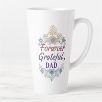 Pour toujours gracieux, papa" Grosse Mug Latte, 17