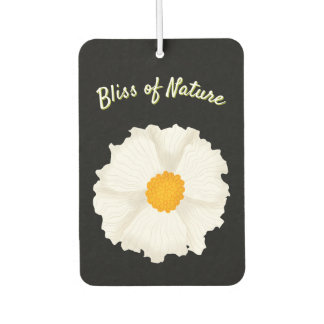 Pour Voiture Désodorisant Fleur de Pavot Blanc