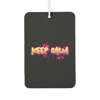Pour Voiture Désodorisant 'KEEP CALM' Graffiti – Street Art Aud