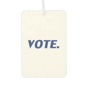 Pour Voiture "vote" - désodorisant bleu blanc