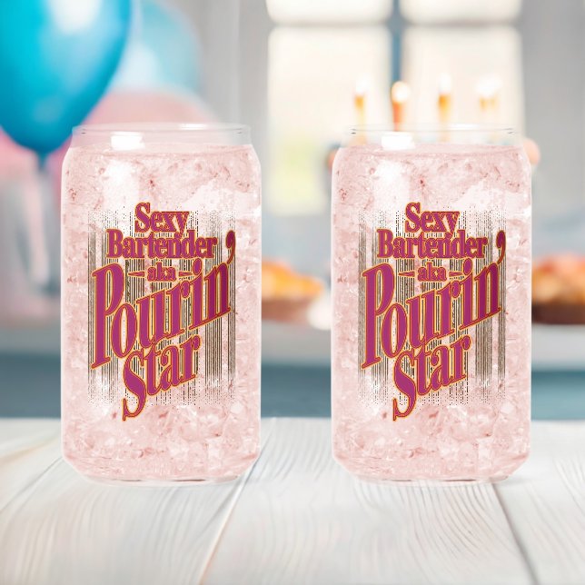 Pourin' Star Can Gläser (Insitu (Baby Party))