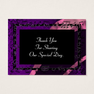 Pourpre damask, mariage faveur merci tag