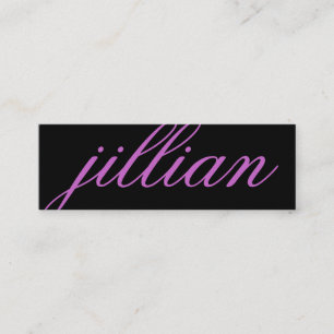 Pourpre nommé de carte de visite de 311 coutumes