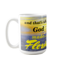 POURQUOI DIEU A FAIT FLORIDE OCEAN WAVE MUG