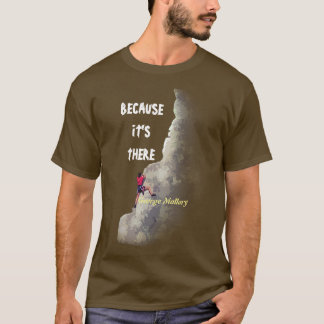 Pourquoi grimper ? - Parce qu’il y a un T-shirt