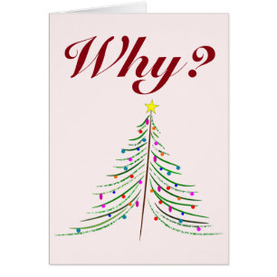Pourquoi ? Pourquoi est-ce que ce doit être Noël,