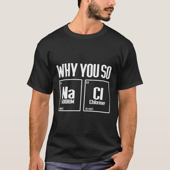 Pourquoi Tshirt si salé ne soit pas si salé (Devant)