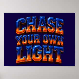 Poursuivez Votre Lumière : Art de Affiche Puffy Va