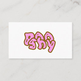 Pousse timide Carte de visite