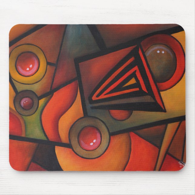 Poussée du tapis de souris de boutons (Devant)