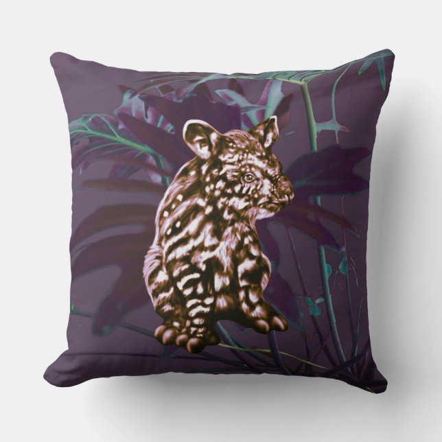 Pousser coussin de tapir (Recto)