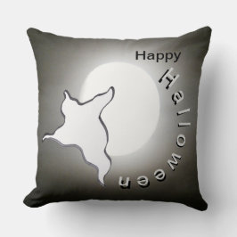 Poussière Ghost & Lune. Joyeux Oreiller d'Hallowee