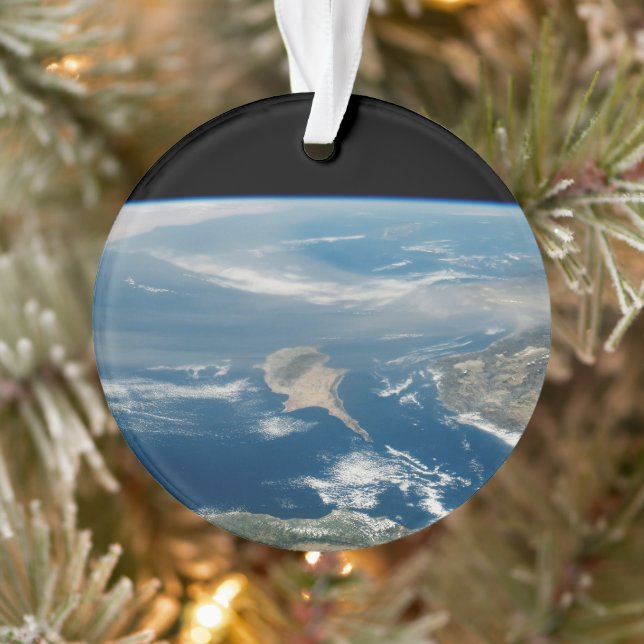 Poussière Sur La Mer Méditerranée Et L'Île Chypre (Arbre)