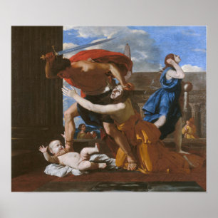 Poussin - Der Kindermord Poster