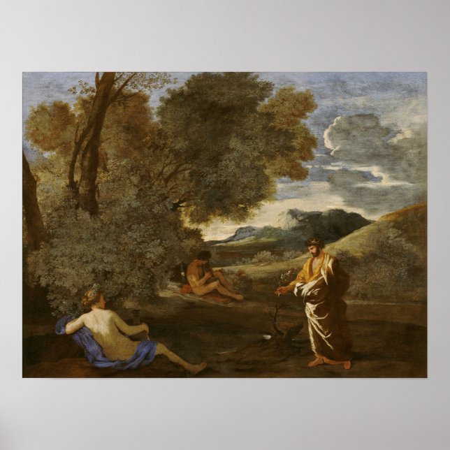 Poussin - Numa The Nymph Poster (Vorne)