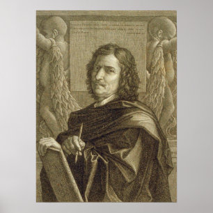 Poussin - Selbstporträt Poster