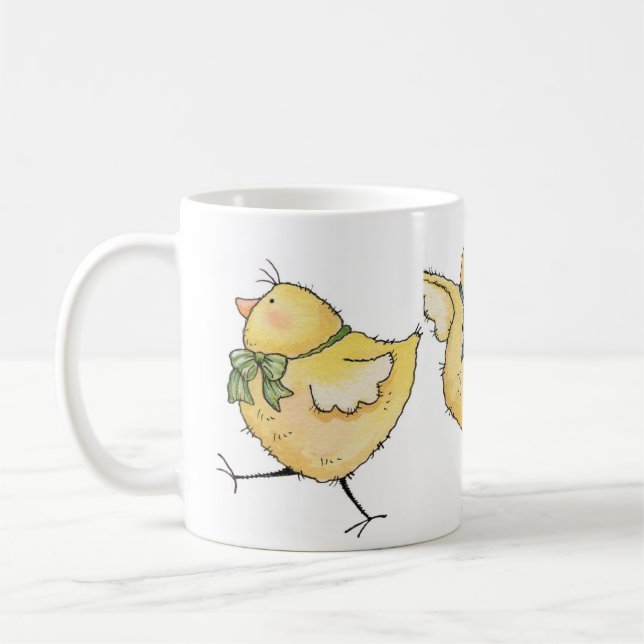 Poussins de printemps - Mug (Gauche)