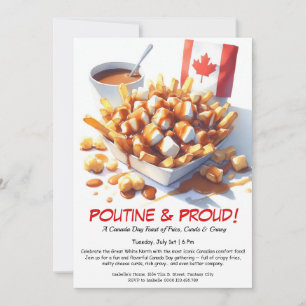 Poutine & Fiers - Invitation de la fête alimentair