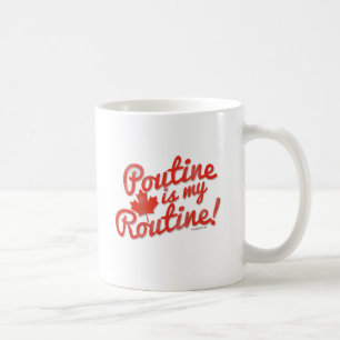 Poutine ist mein Programm Kaffeetasse