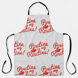 Poutine ist mein Routine Schürze