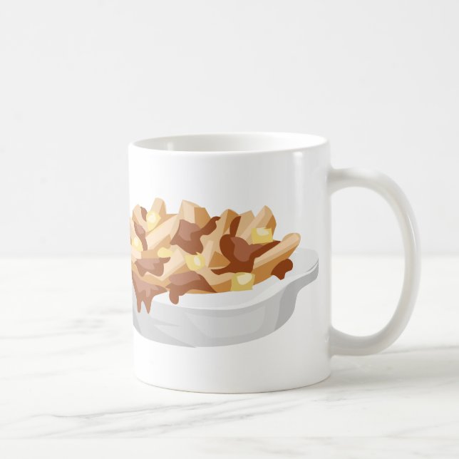 Poutine Kaffeetasse (Rechts)