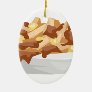 Poutine Keramikornament