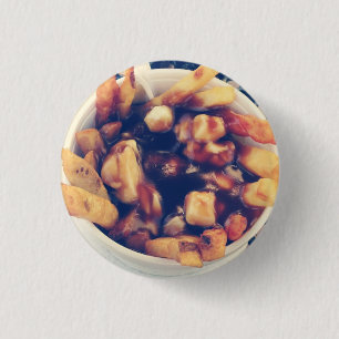 Poutine Knopf Button