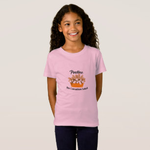 Poutine, The Canadian Salad - Girls' Fine Jersey T T-Shirt