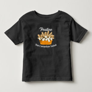 Poutine, The Canadian Salad - Kleinkind Fine Jerse T-shirt