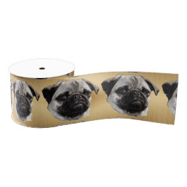 Pouty Mops Ripsband