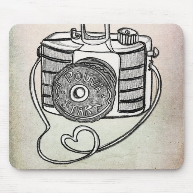 POUVA LIEBE IN DER FARBE DURCH VOL25 MOUSEPAD (Vorne)